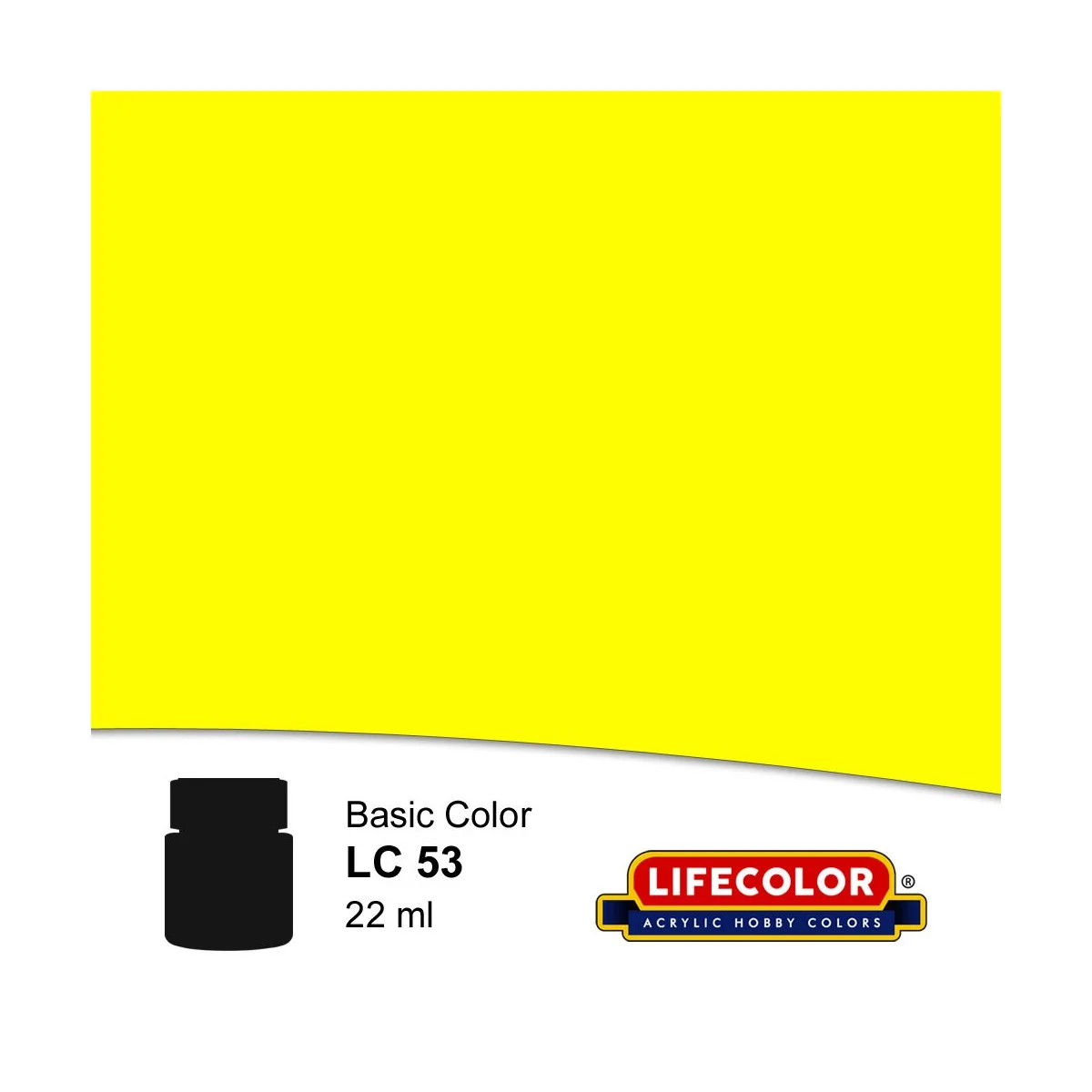 Gloss Yellow 22 ml - Lifecolor NLC53 Gloss Yellow 22 ml - Lifecolor NLC53