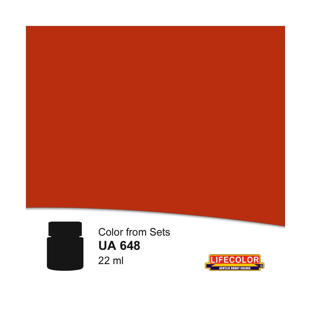 Antifouling Hull Red 22 ml - Lifecolor NUA648