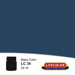 Matt Royal Blue 22 ml - Lifecolor NLC34