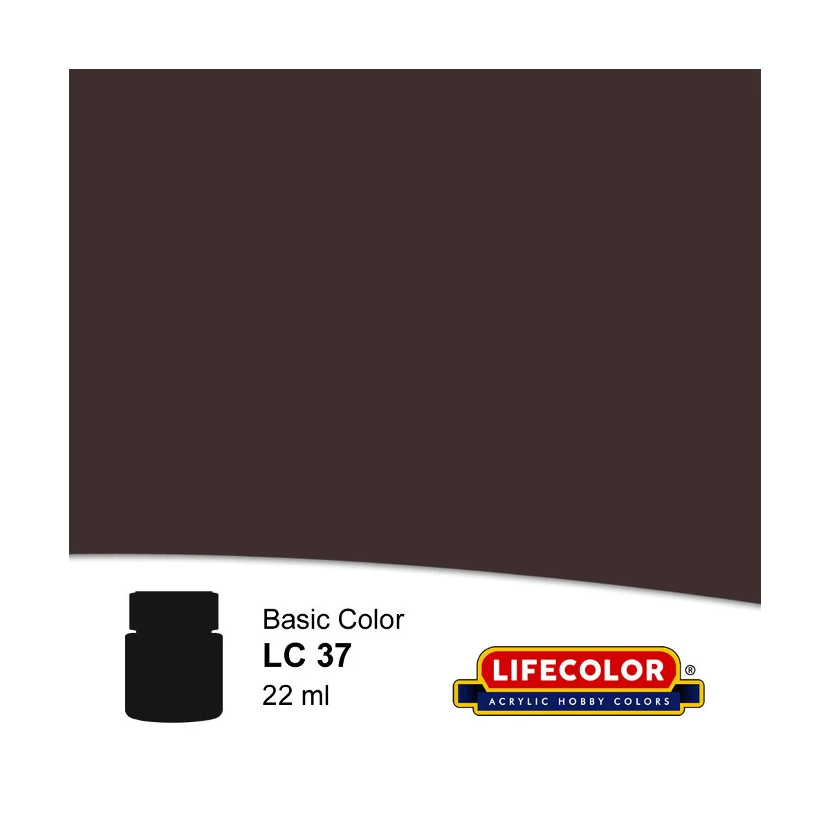 Matt Burnt Umber 22 ml - Lifecolor NLC37 Matt Burnt Umber 22 ml - Lifecolor NLC37