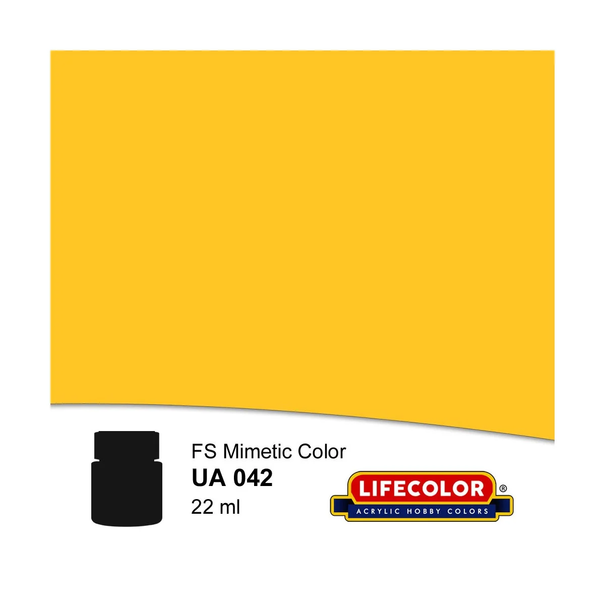 Chrome Yellow 22 ml - Lifecolor NUA042 Chrome Yellow 22 ml - Lifecolor NUA042