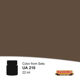 Dunkelbraun 22 ml - Lifecolor NUA210
