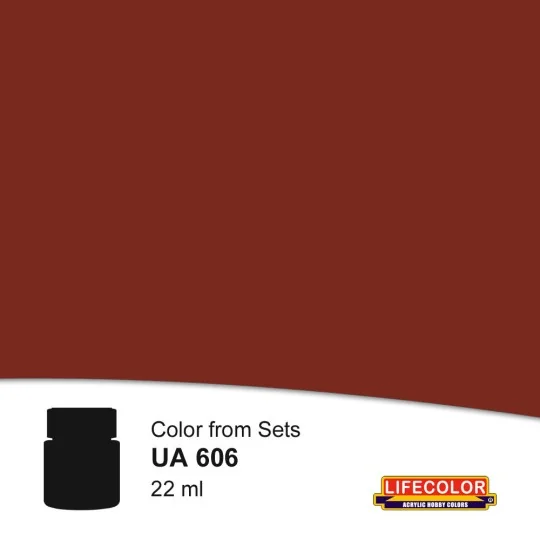 Schiffbodenfarbe Rot 5 22 ml - Lifecolor NUA606