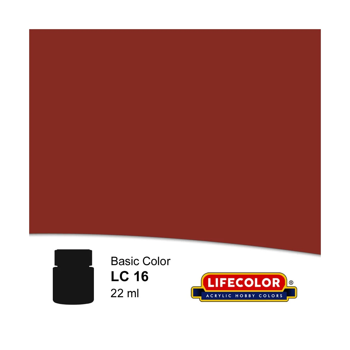 Matt Raw Siena 22 ml - Lifecolor NLC16 Matt Raw Siena 22 ml - Lifecolor NLC16