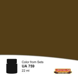 Exhausted Umber 22 ml - Lifecolor NUA759