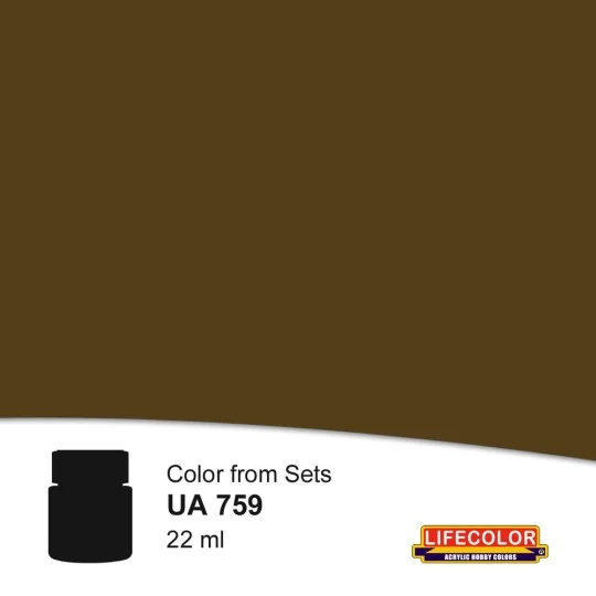 Exhausted Umber 22 ml - Lifecolor NUA759