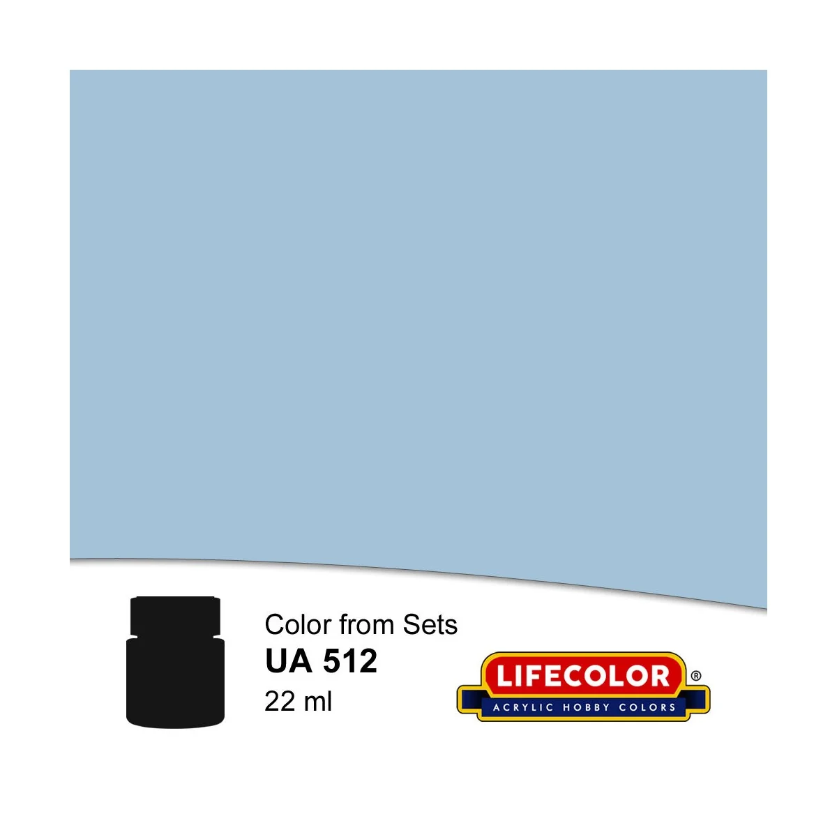 Hellblau Sky Blue 22 ml - Lifecolor NUA512 Hellblau Sky Blue 22 ml - Lifecolor NUA512