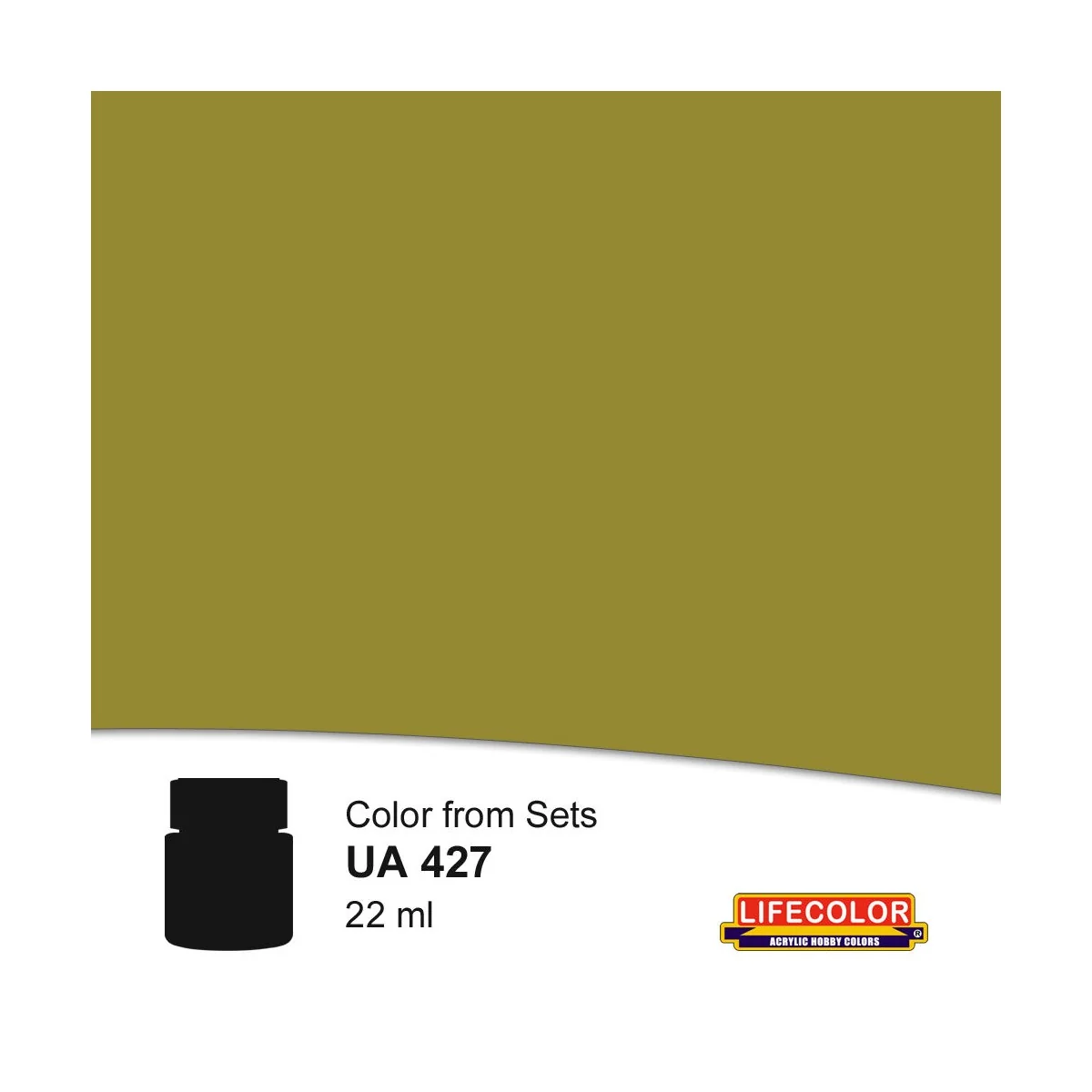 Olive Drab Green Tone 22 ml - Lifecolor NUA427