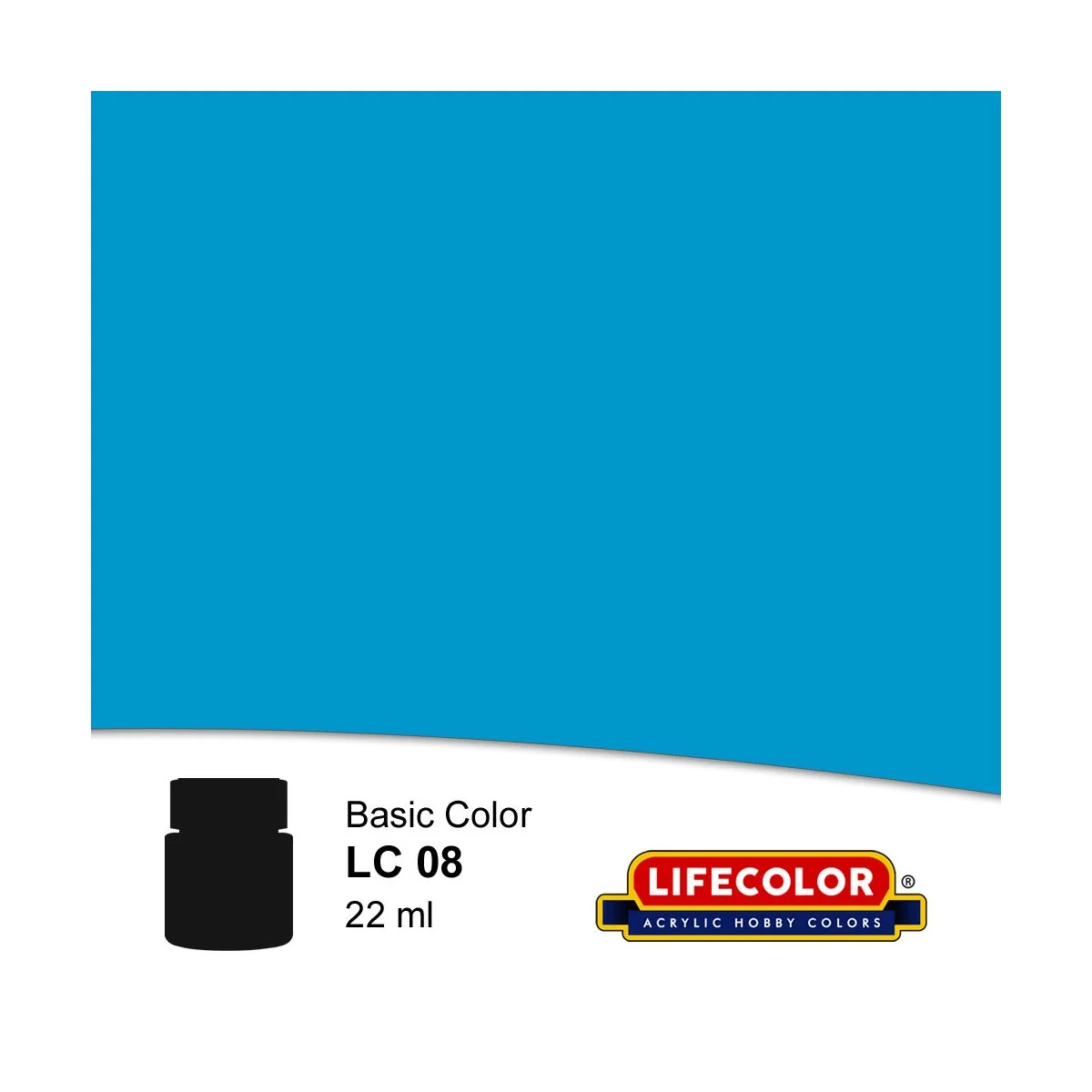 Matt Pale Blue 22 ml - Lifecolor NLC08 Matt Pale Blue 22 ml - Lifecolor NLC08