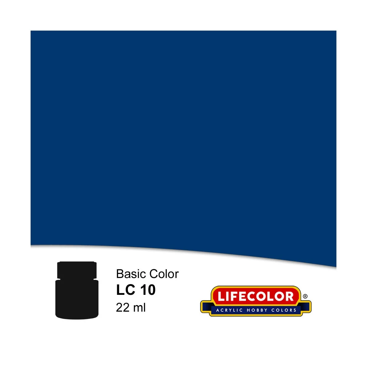 Matt Dark Blue 22 ml - Lifecolor NLC10