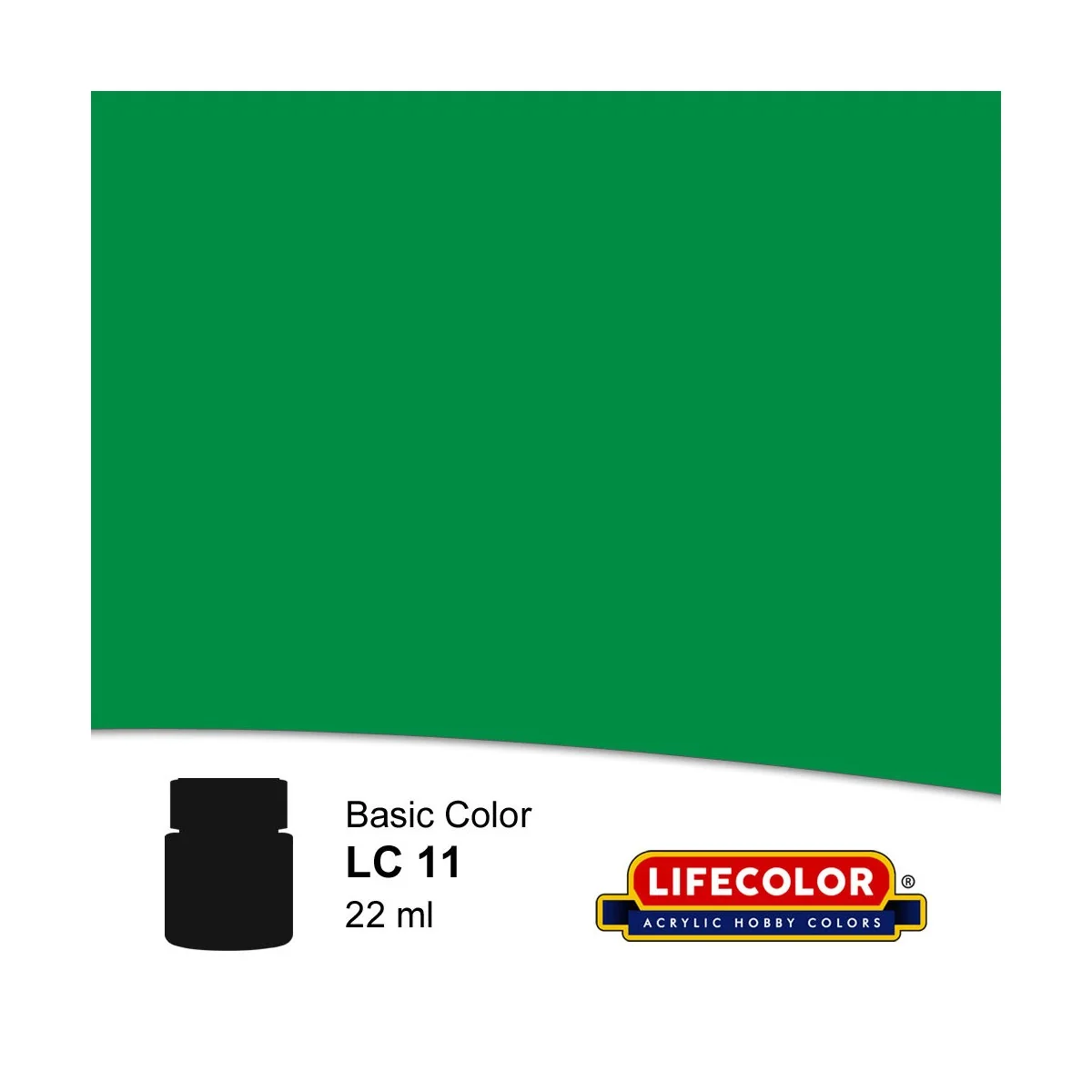 Matt Light Green 22 ml - Lifecolor NLC11