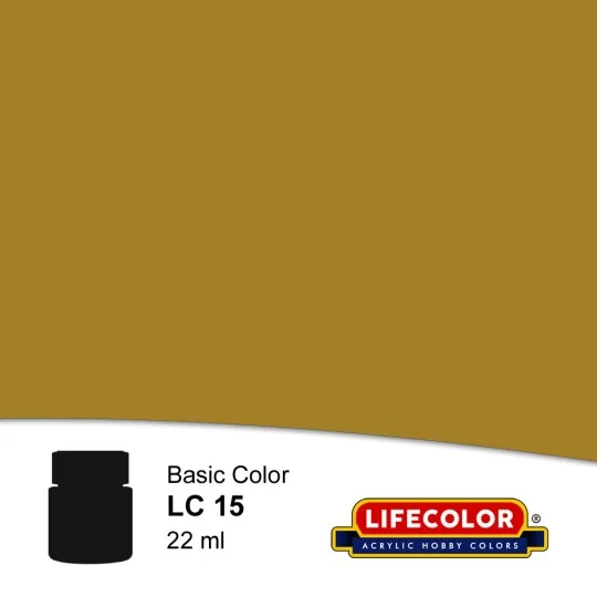 Matt Tan 22 ml - Lifecolor NLC15 Matt Tan 22 ml - Lifecolor NLC15