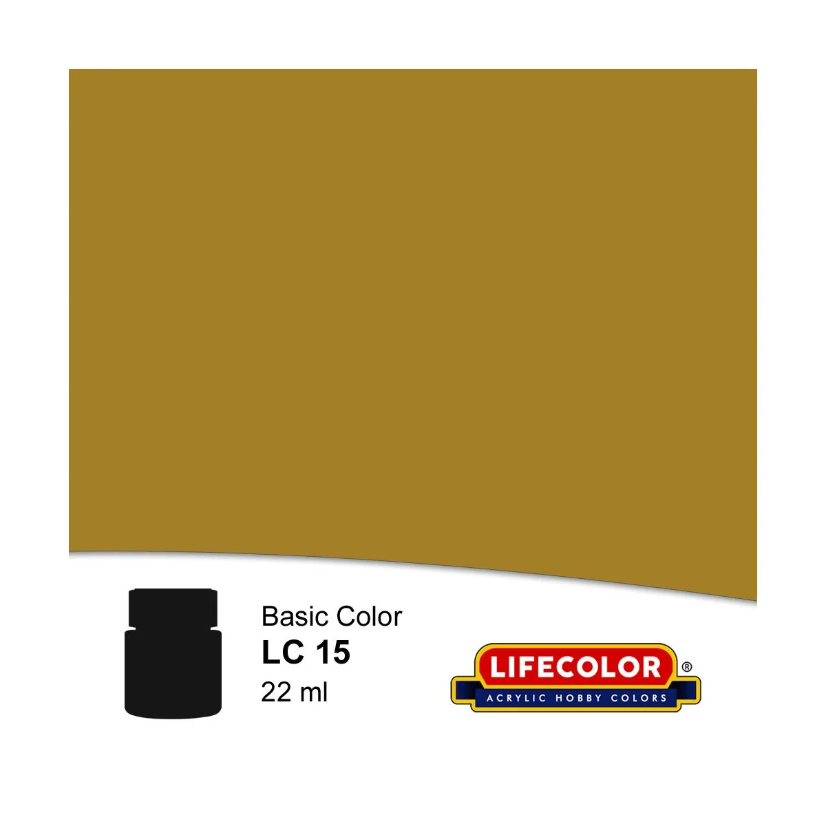 Matt Tan 22 ml - Lifecolor NLC15 Matt Tan 22 ml - Lifecolor NLC15