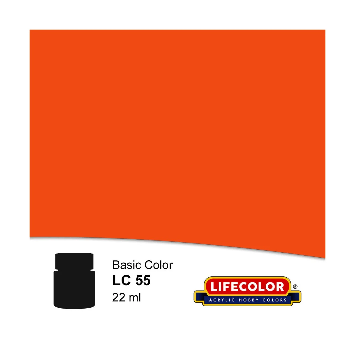 Gloss Orange 22 ml - Lifecolor NLC55