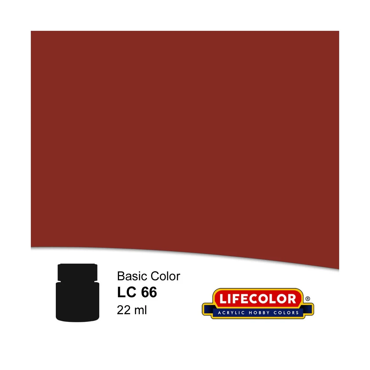 Gloss Raw Siena 22 ml - Lifecolor NLC66