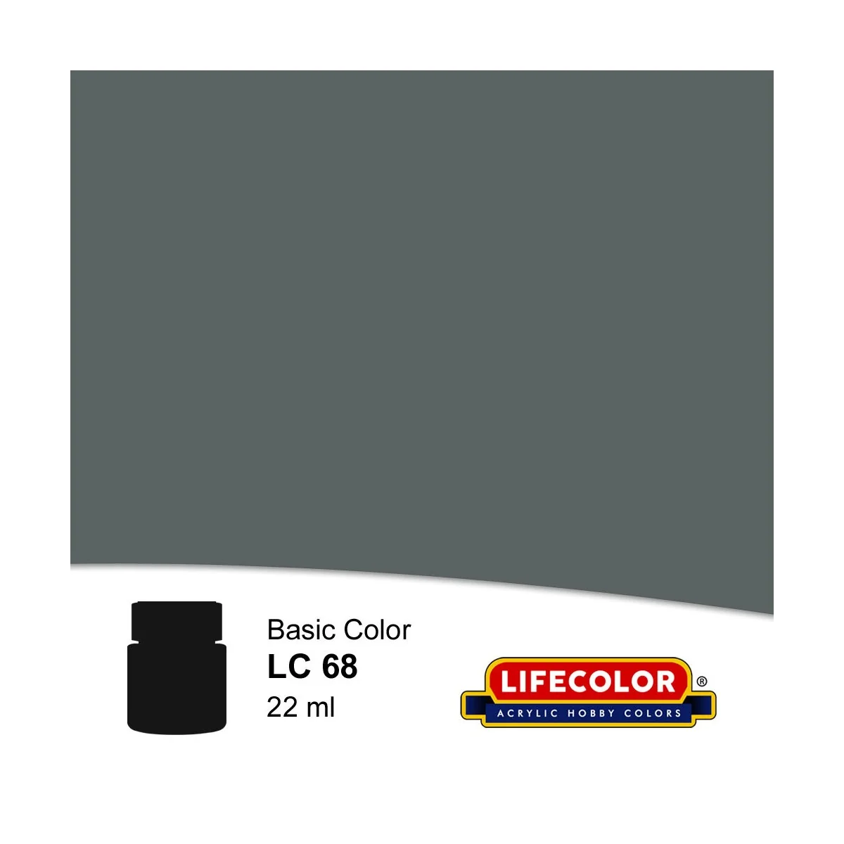 Gloss Light Grey 22 ml - Lifecolor NLC68 Gloss Light Grey 22 ml - Lifecolor NLC68