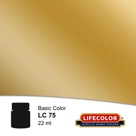 Gloss Gold 22 ml - Lifecolor NLC75