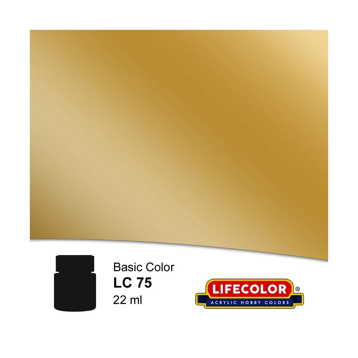 Gloss Gold 22 ml - Lifecolor NLC75