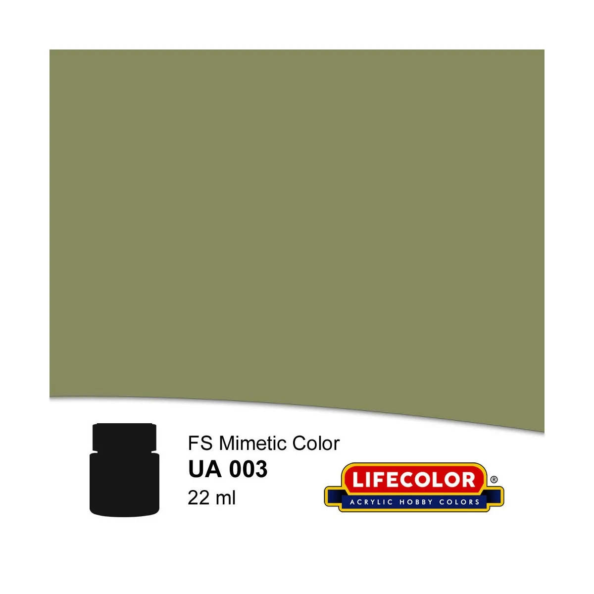Olive Drab Weathered 22 ml - Lifecolor NUA003