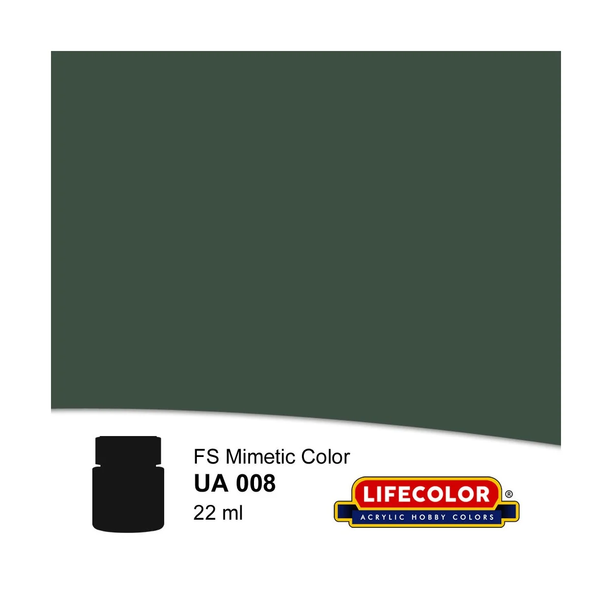 Medium Green 42 22 ml - Lifecolor NUA008 Medium Green 42 22 ml - Lifecolor NUA008