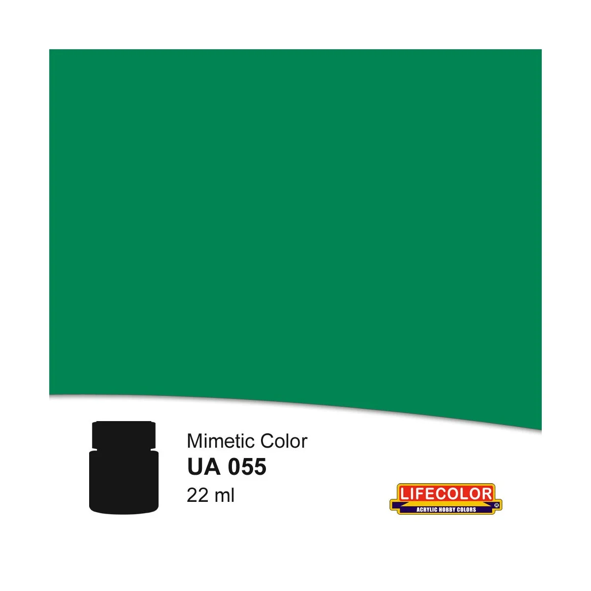 Bright Green RLM 25 22 ml - Lifecolor NUA055