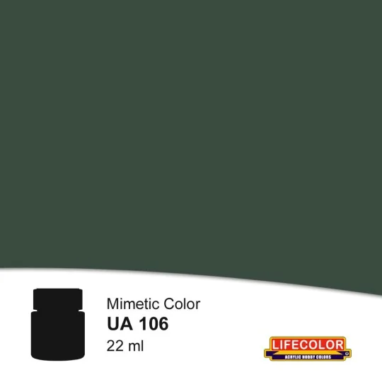 Aermacchi Green 22 ml - Lifecolor NUA106 Aermacchi Green 22 ml - Lifecolor NUA106