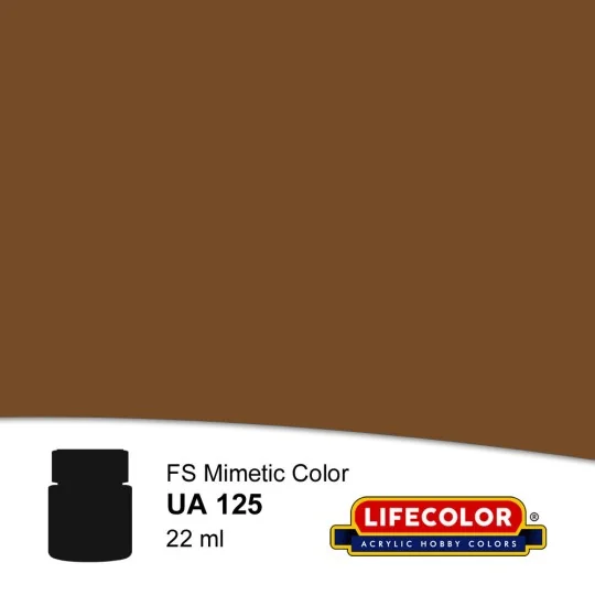 A12 Medium Brown 22 ml - Lifecolor NUA125 A12 Medium Brown 22 ml - Lifecolor NUA125