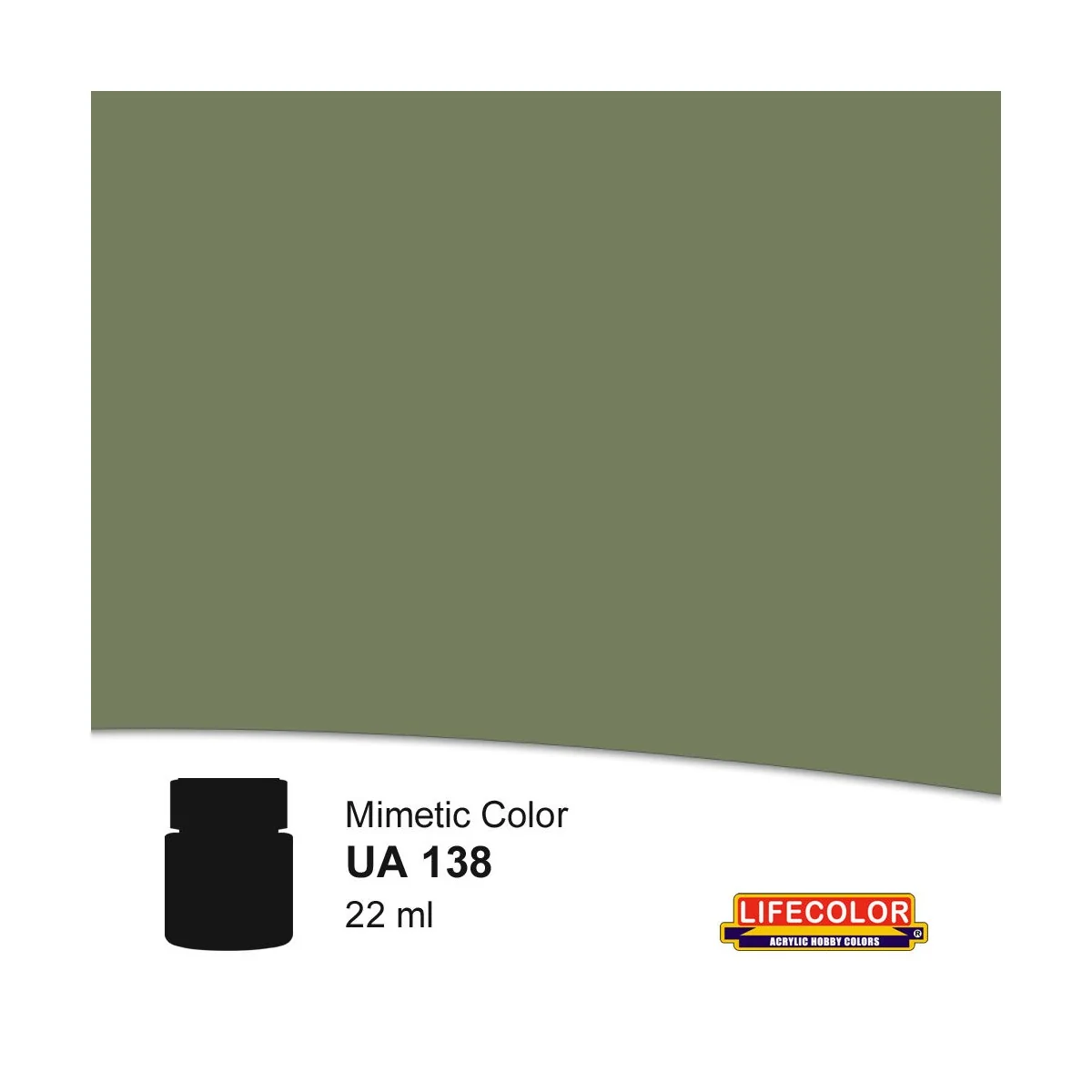 Green RLM 80 Var. 22 ml - Lifecolor NUA138