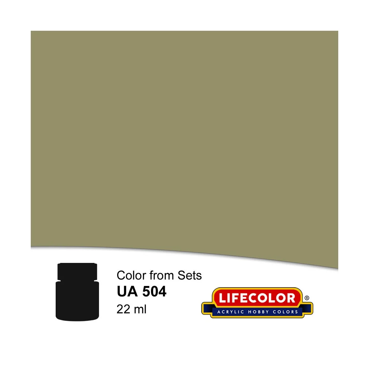 Grau 22 ml - Lifecolor NUA504 Grau 22 ml - Lifecolor NUA504