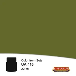 Verde Telo Mimetico Camouflage Green Sheet 22 ml - Lifecolor NUA416