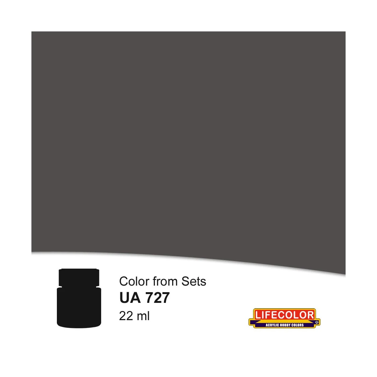 Gun Grey Reflection 22 ml - Lifecolor NUA727 Gun Grey Reflection 22 ml - Lifecolor NUA727