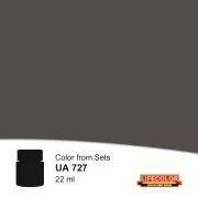 Gun Grey Reflection 22 ml - Lifecolor NUA727 Gun Grey Reflection 22 ml - Lifecolor NUA727
