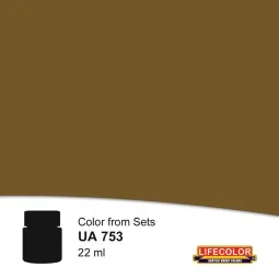 Medium Brown Hemp 22 ml - Lifecolor NUA753
