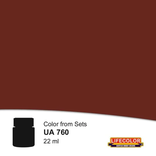 Rusted Umber 22 ml - Lifecolor NUA760 Rusted Umber 22 ml - Lifecolor NUA760