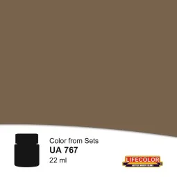 Leather Cold Light Shade 1 22 ml - Lifecolor NUA767