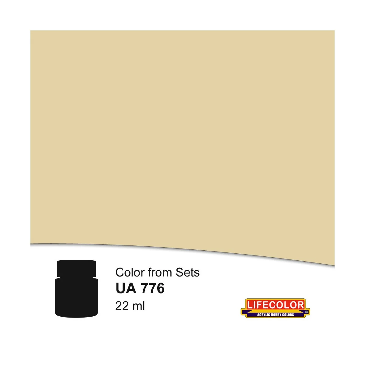 Rough Light Grey 22 ml - Lifecolor NUA776