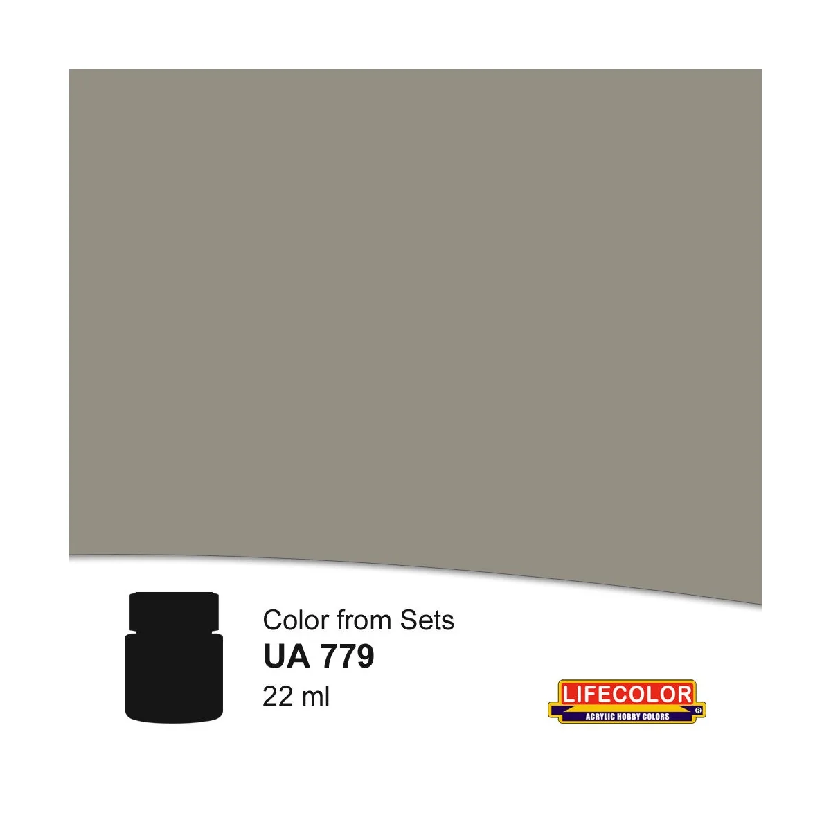 Wooden Grey Umber 22 ml - Lifecolor NUA779