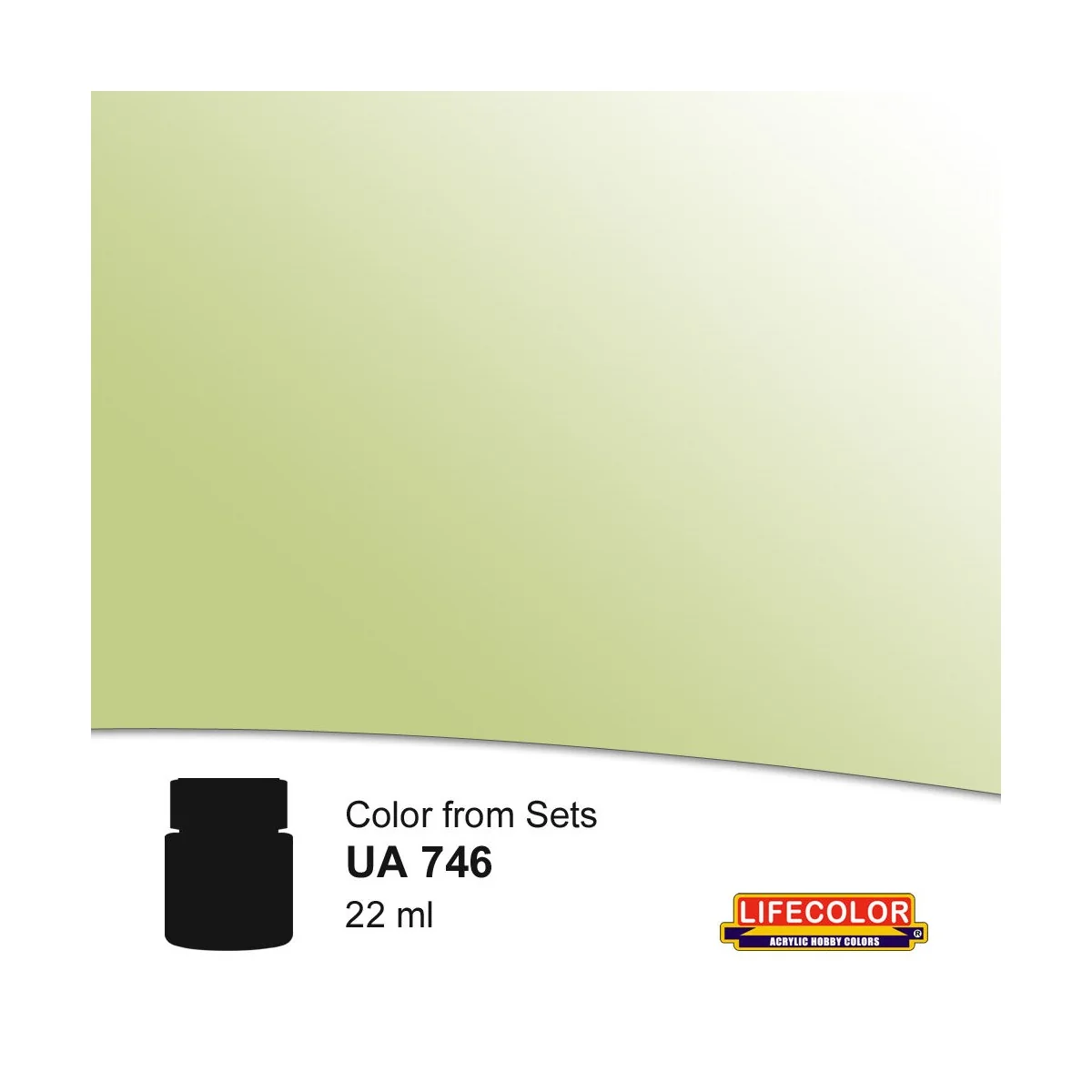 Lime Green 22 ml - Lifecolor NUA746 Lime Green 22 ml - Lifecolor NUA746