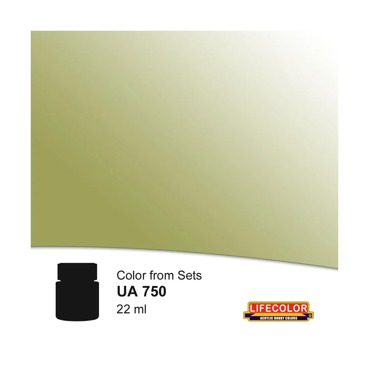 Vegetable Origin Damp Yellow 22 ml - Lifecolor NUA750