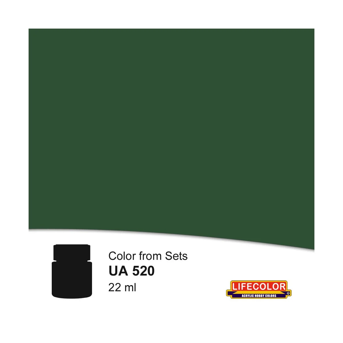 RAF Dark Green 22 ml - Lifecolor NUA520 RAF Dark Green 22 ml - Lifecolor NUA520