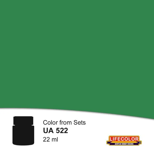 Interior Green 22 ml - Lifecolor NUA522 Interior Green 22 ml - Lifecolor NUA522