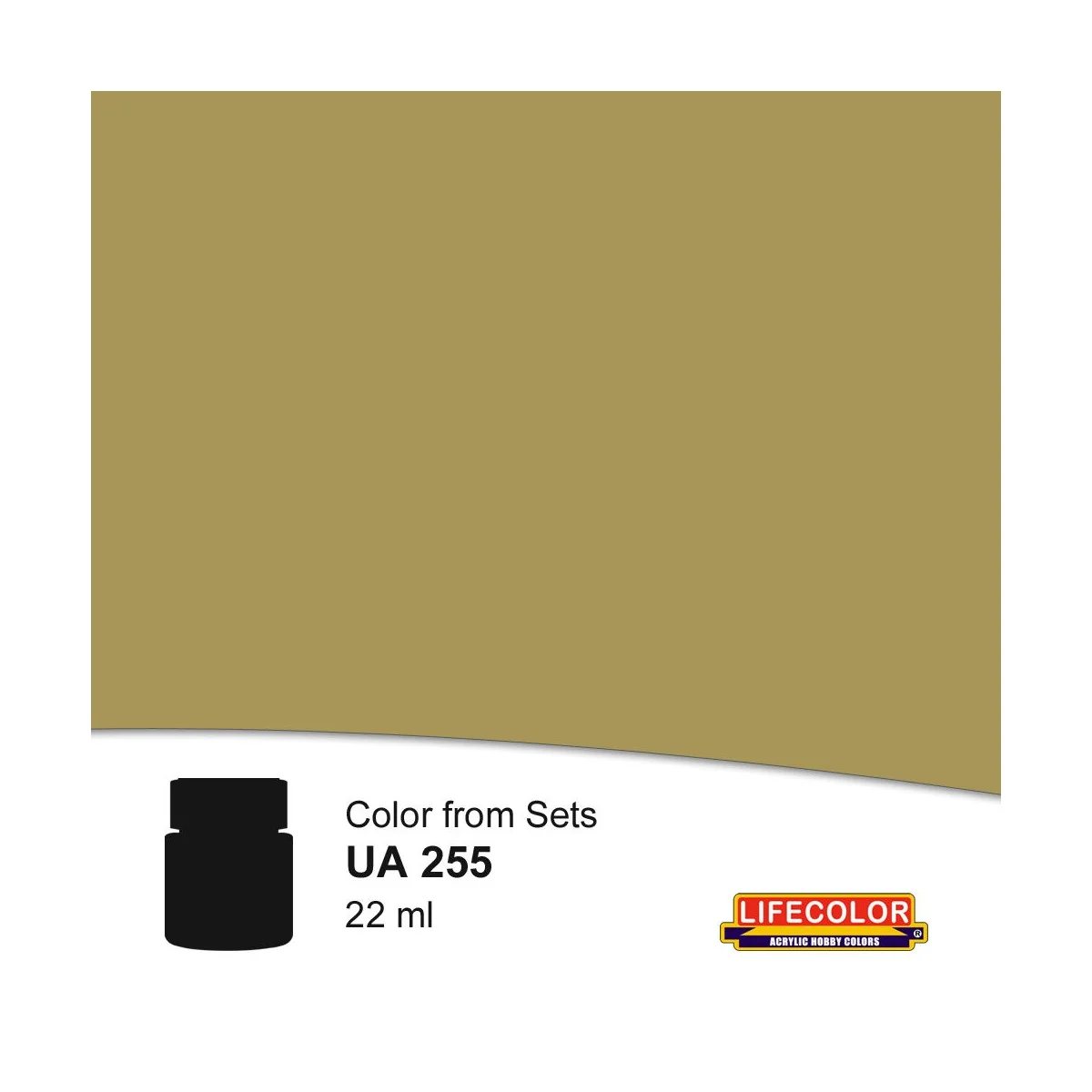 Olive Drab Flashed Shade 22 ml - Lifecolor NUA255 Olive Drab Flashed Shade 22 ml - Lifecolor NUA255