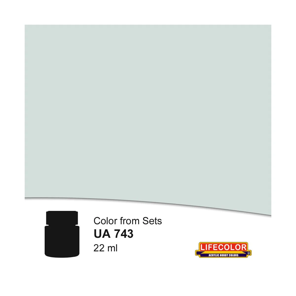 Cement Board 22 ml - Lifecolor NUA743 Cement Board 22 ml - Lifecolor NUA743
