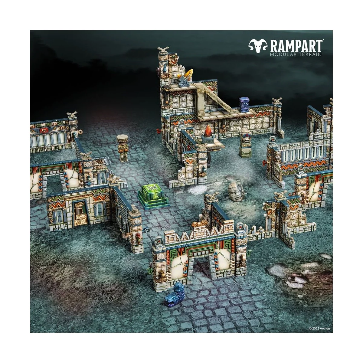 Modular Terrain: KAZUMI TEMPLE - Archon Studio RAM0005