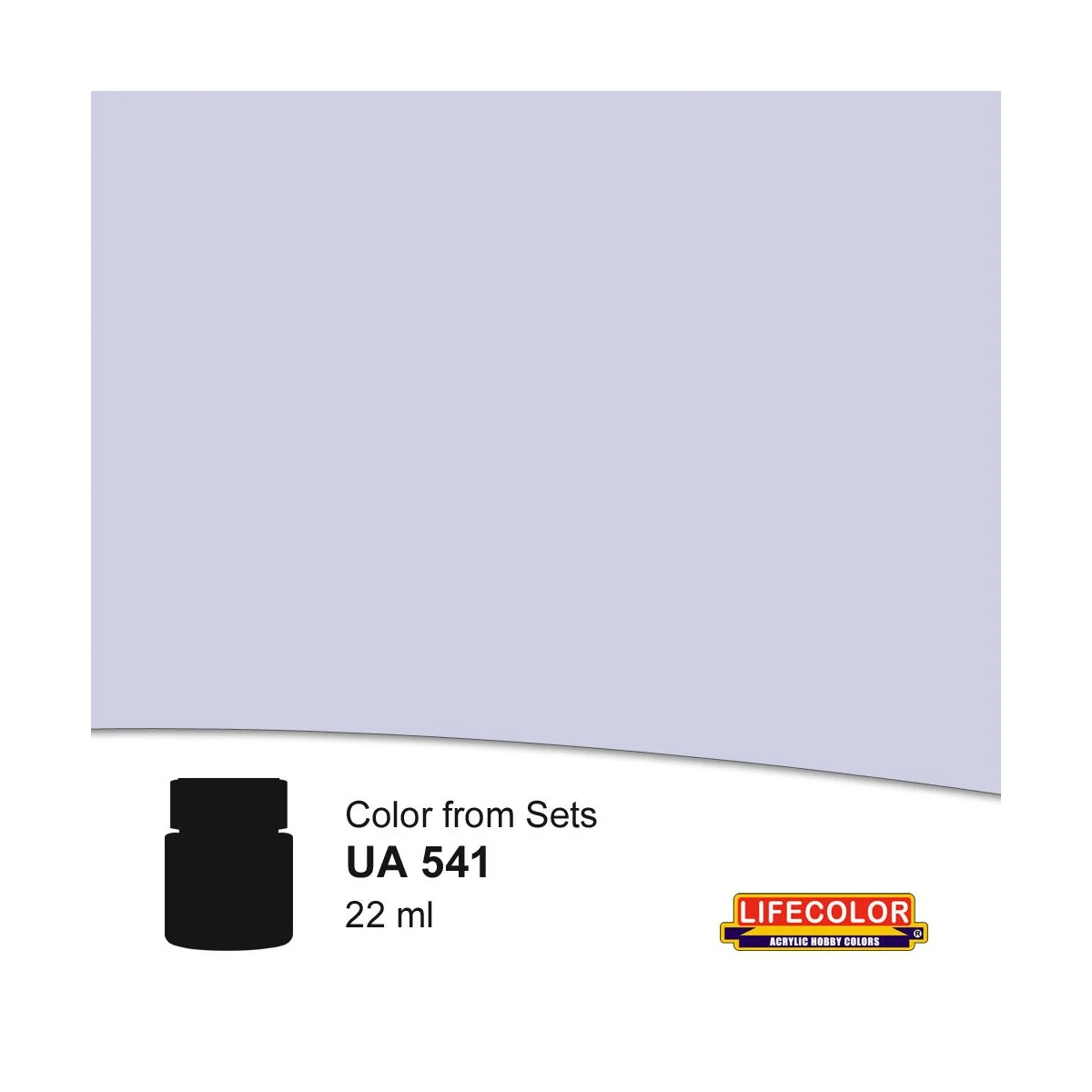 Vaalean Harmaa Light Grey 22 ml - Lifecolor NUA541