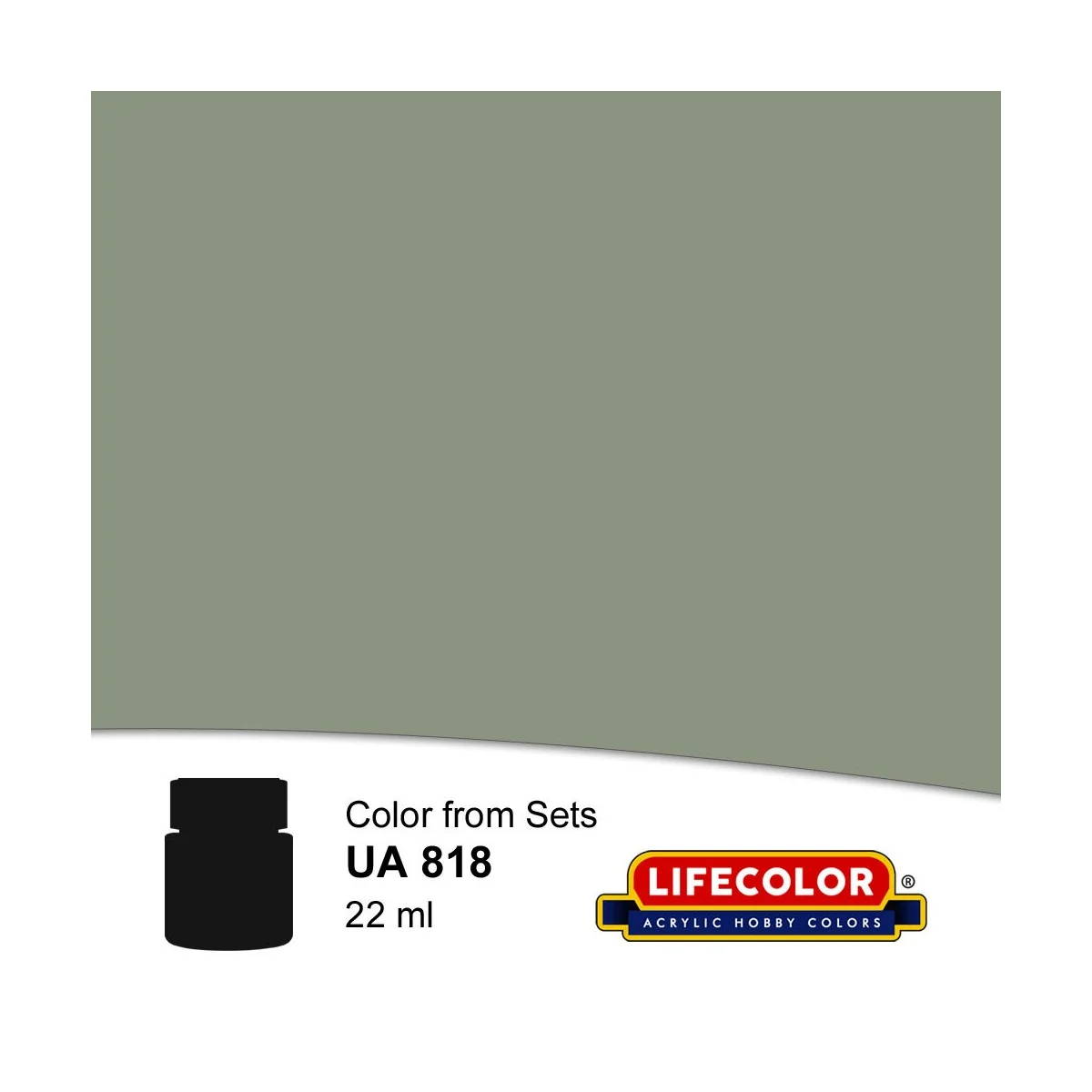Unfitted Freight Grey 22 ml - Lifecolor NUA818