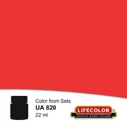 Signal Red 22 ml - Lifecolor NUA820 Signal Red 22 ml - Lifecolor NUA820
