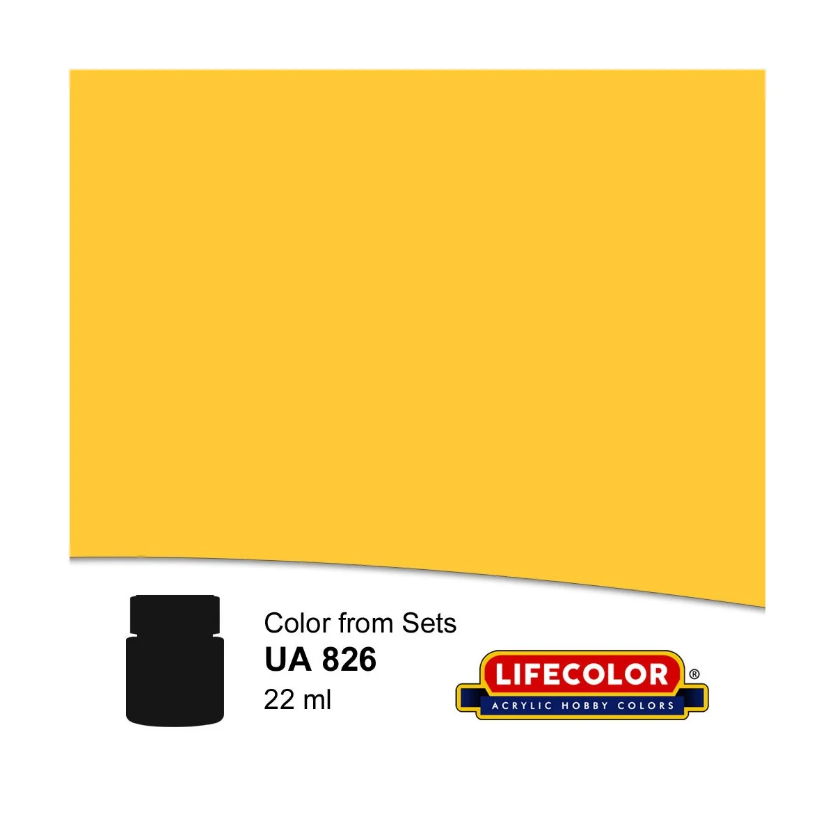 Warning Panel Yellow Early 22 ml - Lifecolor NUA826