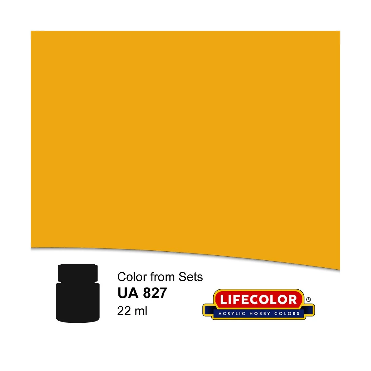 Warning Panel Yellow Late 22 ml - Lifecolor NUA827