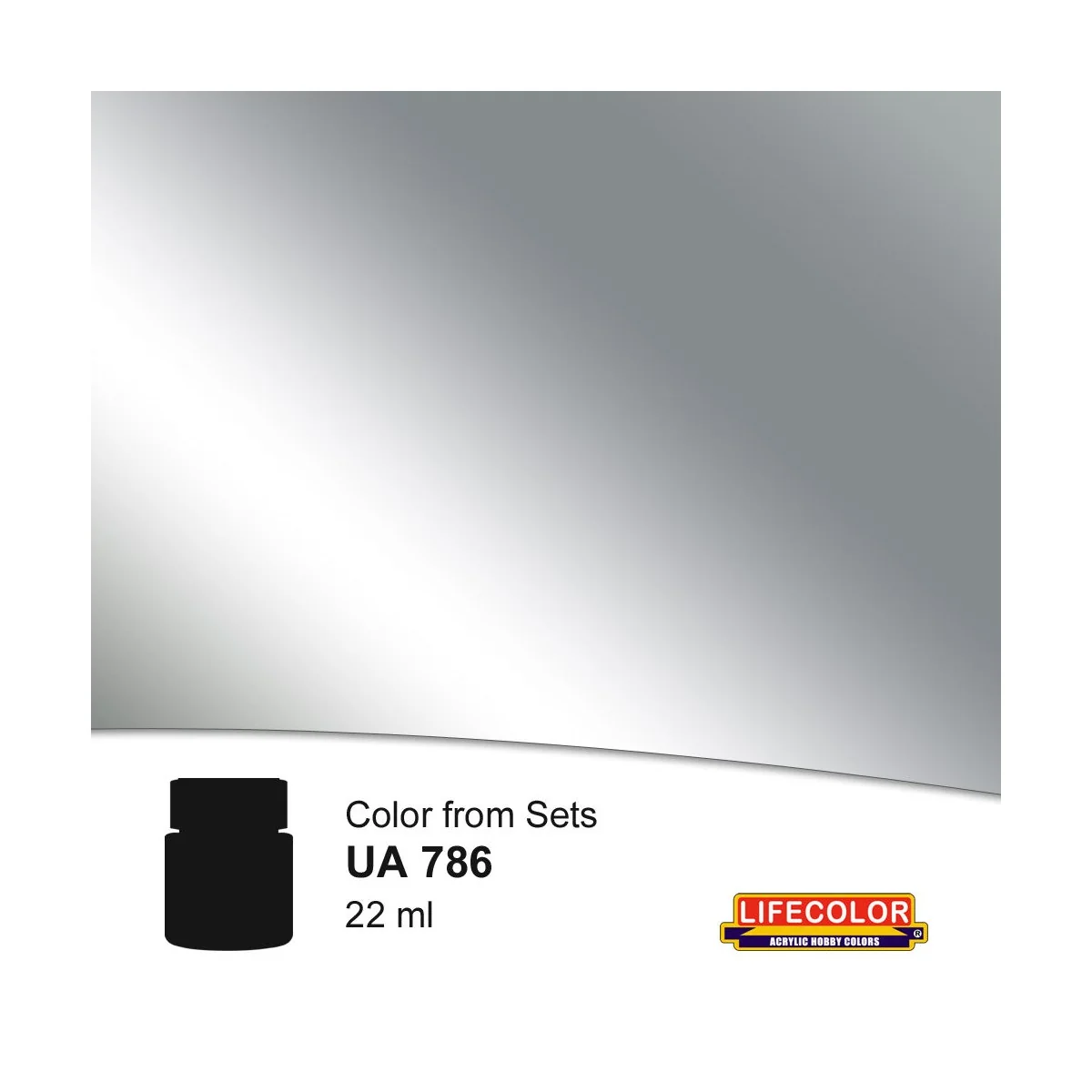Polished Steel Modern Shell 22 ml - Lifecolor NUA786
